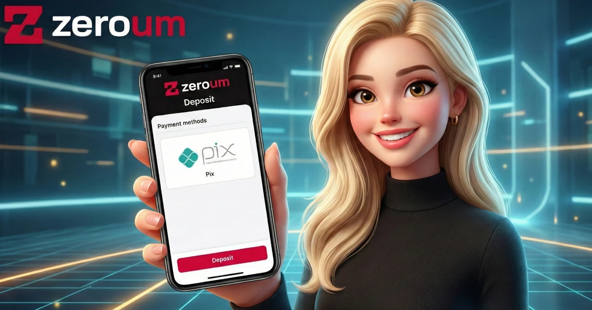 Como Depositar na Zeroum via PIX 7 Como Depositar na Zeroum via PIX