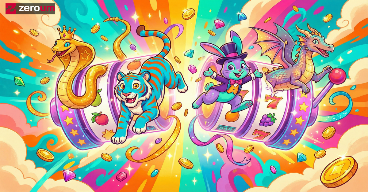 Os Slots Mais Quentes da Semana na Zeroum: Fortune Snake, Crazy Hunter e Mais