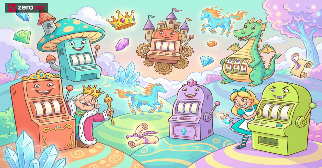 Novos Slots na Zeroum: Conheça os Lançamentos de Março 2026