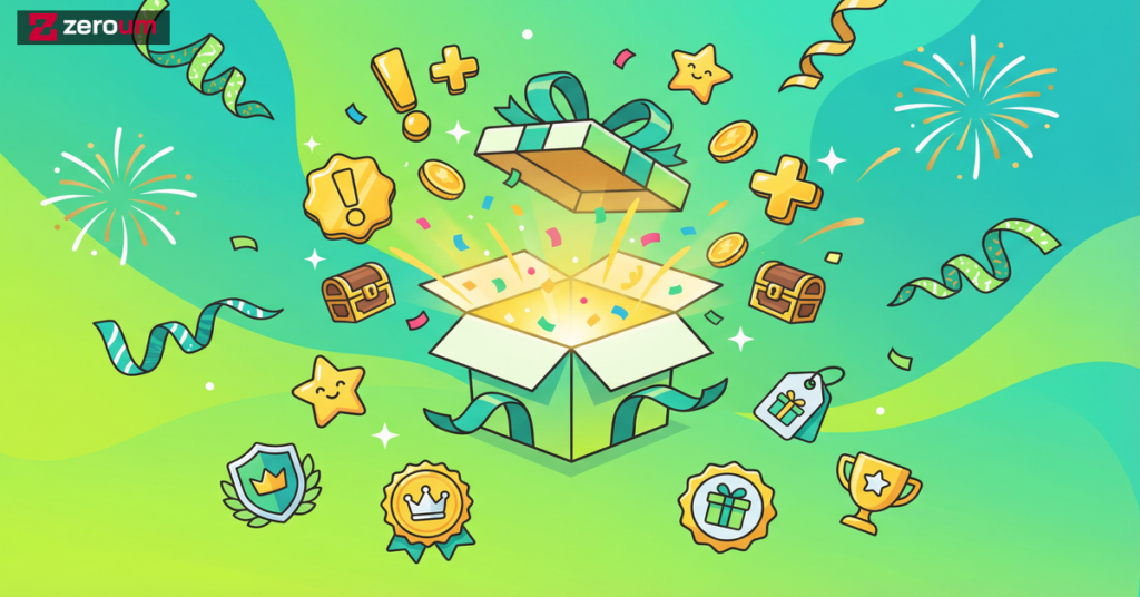 ZeroUm BrindeZ: Como Resgatar Todo Dia