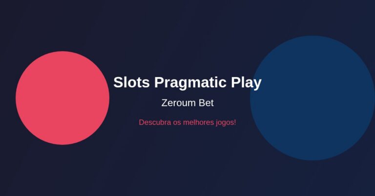 slots pragmatic play zeroum