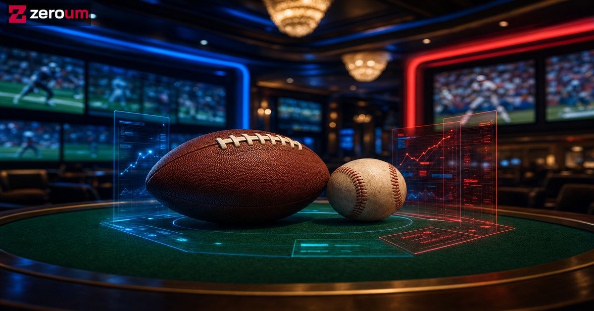 Como Apostar em Futebol Americano e Beisebol na Zeroum