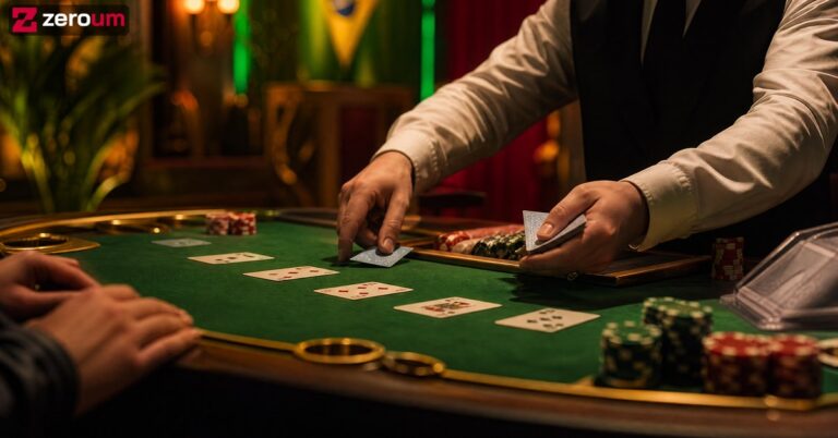 Como Jogar Blackjack ao Vivo na Zeroum Bet?